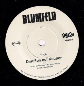 Blumfeld : Draußen Auf Kaution (7", Single)