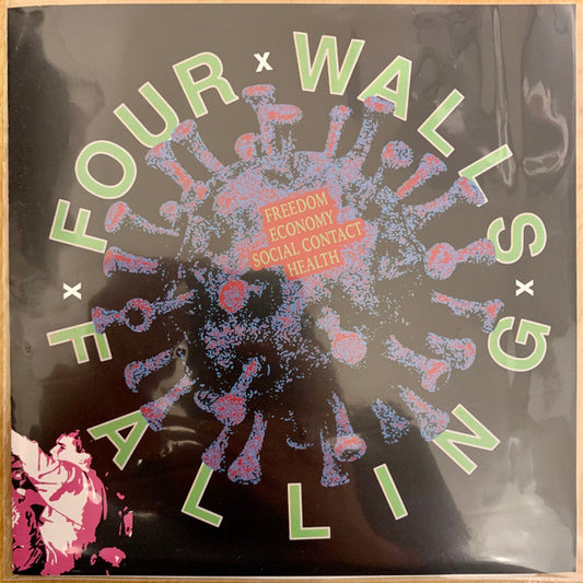 Four Walls Falling : Four Walls Falling (7", EP, RE, Cor)