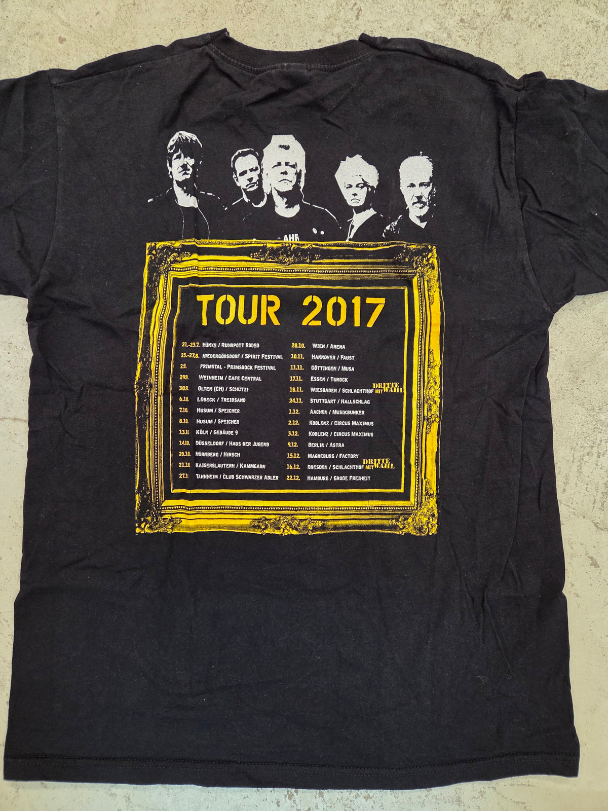 Slime - Tour 2017 T-Shirt (M / 2nd Hand) Left Over!