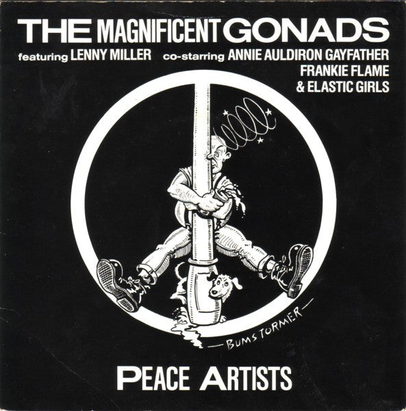 The Magnificent Gonads* : Peace Artists (7", EP)