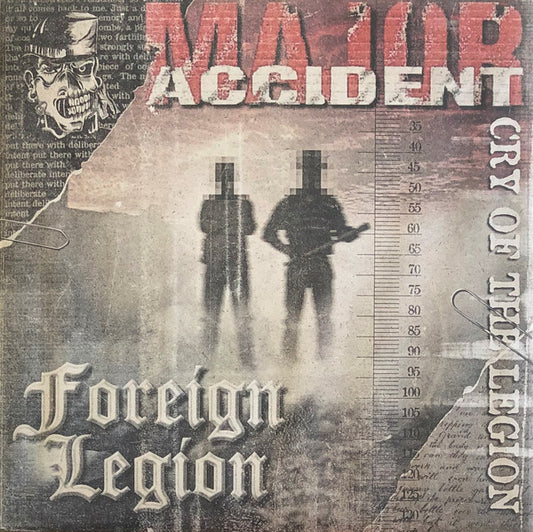 Major Accident / Foreign Legion (3) : Cry Of The Legion (LP, Album, Ltd, Num, RE, Red + CD, Album, RE)