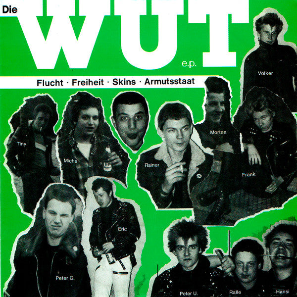 Die Wut : Die Wut E.P. (7", EP, RE)