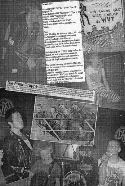 Die Wut : Die Wut E.P. (7", EP, RE)