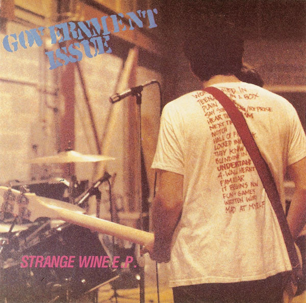 Government Issue : Strange Wine E.P. (12", EP)