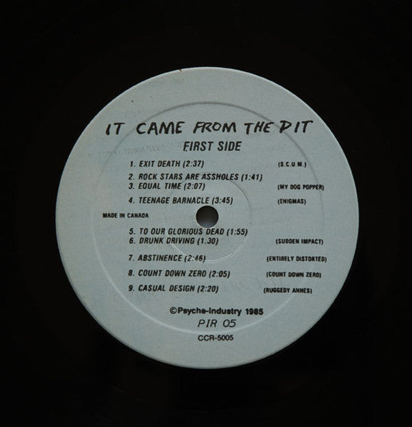 Various : It Came From The Pit (LP, Comp)