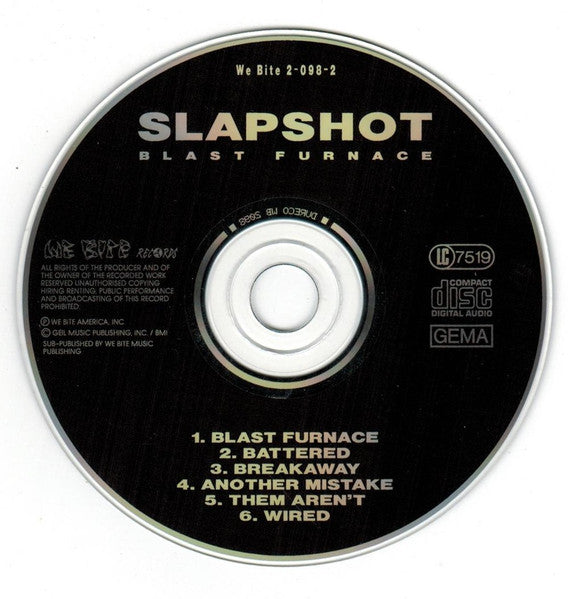 Slapshot : Blast Furnace (CD, EP)