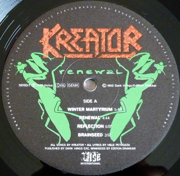 Kreator : Renewal (LP, Album)