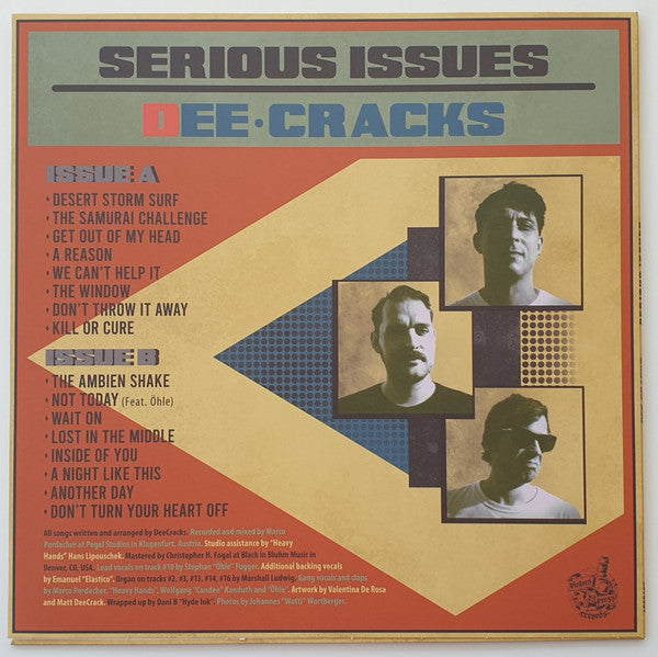 DeeCracks : Serious Issues (LP, Album, Ltd, RP, Blu)