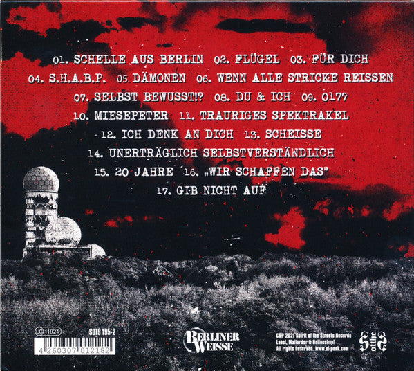 Berliner Weisse : Spüre Dein Herz (CD, Album)