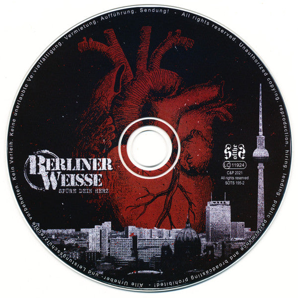 Berliner Weisse : Spüre Dein Herz (CD, Album)