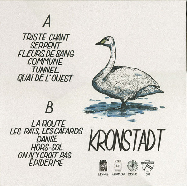 Kronstadt (7) : Quai De L'Ouest (LP, Album)