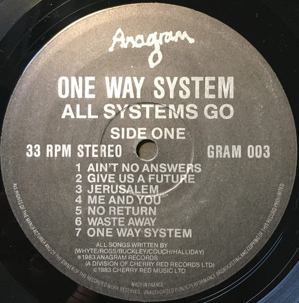 One Way System : All Systems Go (LP, Album)
