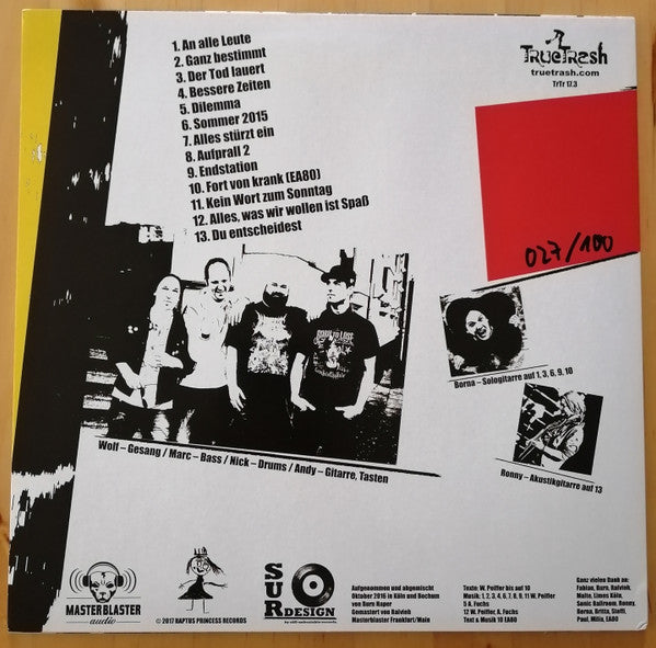 Raptus (3) : Betreutes Scheitern (LP, Ltd, Num)