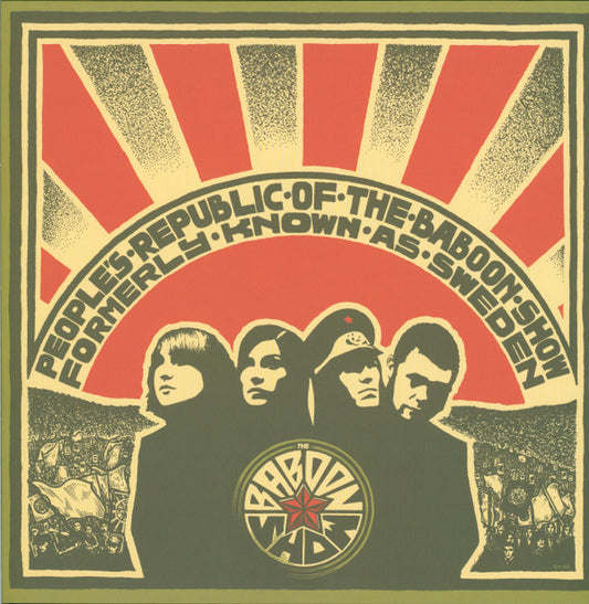 The Baboon Show : People's Republic Of The Baboon Show Formerly Known As Sweden (LP, Album, RP, Gre)