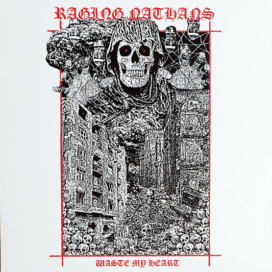The Raging Nathans : Waste My Heart (LP, Album)