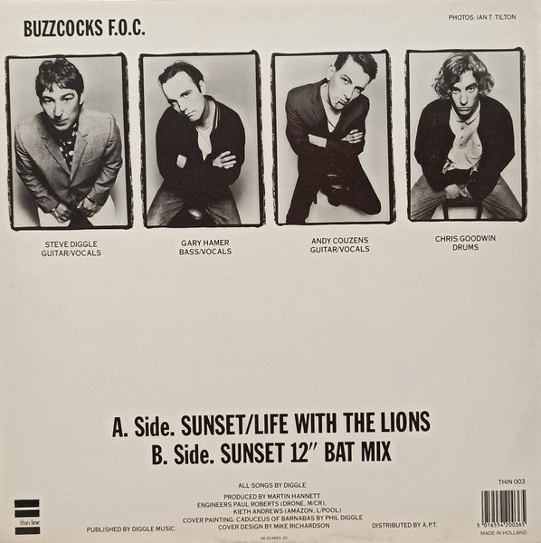 Buzzcocks F.O.C. : Tomorrows Sunset (12", Single)