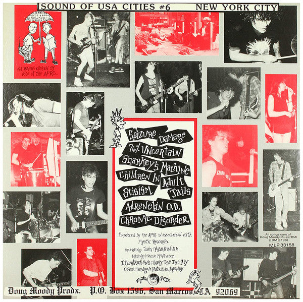 Various : Mutiny On The Bowery (LP, Comp)