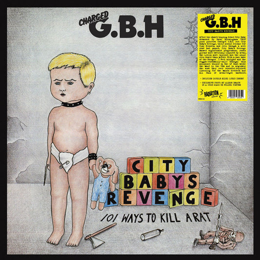 G.B.H. : City Baby's Revenge (LP, Album, Ltd, RE)