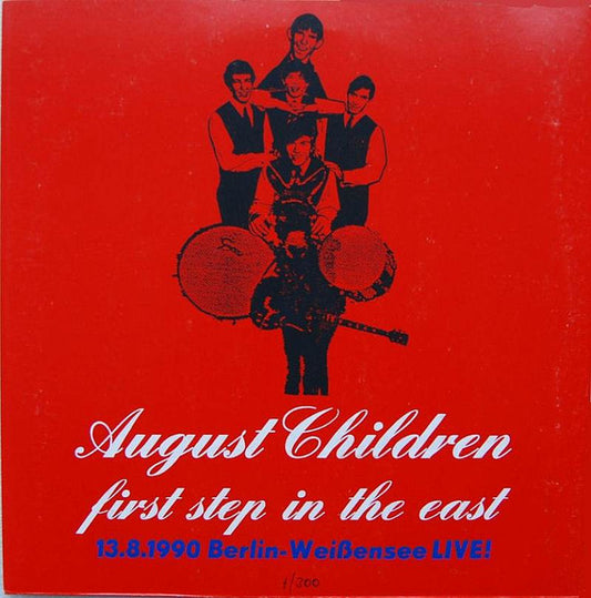 The Rolling Stones : August Children First Step In The East, 13.8.1990 Berlin-Weißensee Live! (LP, Ltd, Num, Unofficial, Blu)