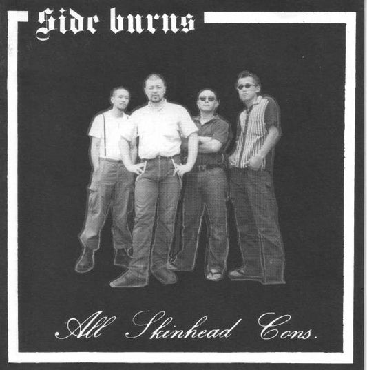Side Burns : All Skinhead Cons. (7", Single, W/Lbl)