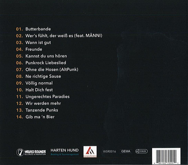 Der Butterwegge : Butterbande (CD, Album)