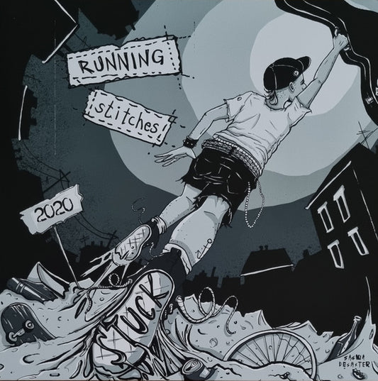 Running Stitches : Stuck (LP, Album)