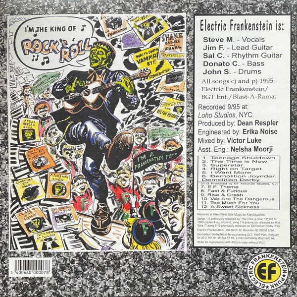 Electric Frankenstein : The Time Is Now (LP, Comp)
