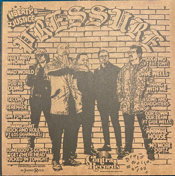 Liberty And Justice : Pressure (LP, Album, RP)