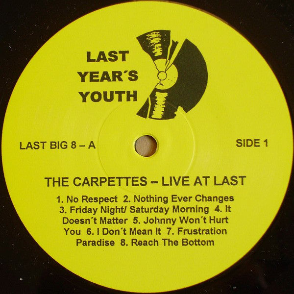 The Carpettes : Live At Last Tokyo 2003 (LP, Album)