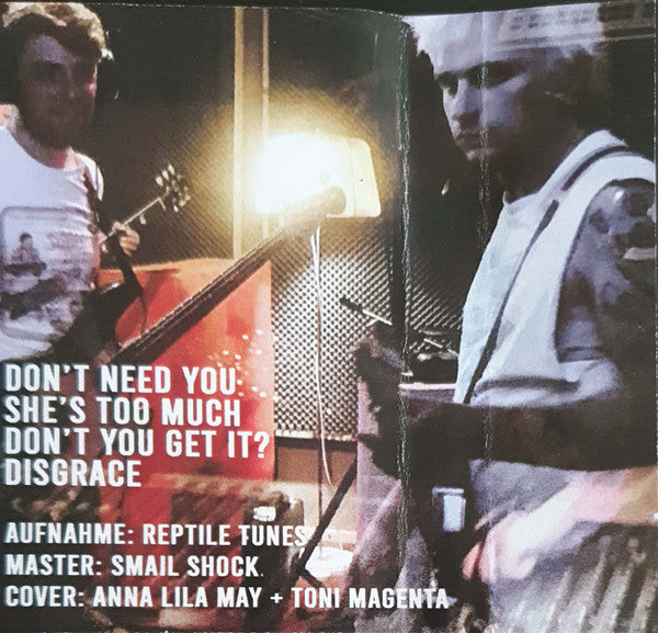 The Pissed Ones : Radio Session (Deutschlandfunk) (Cass, EP, Ltd)