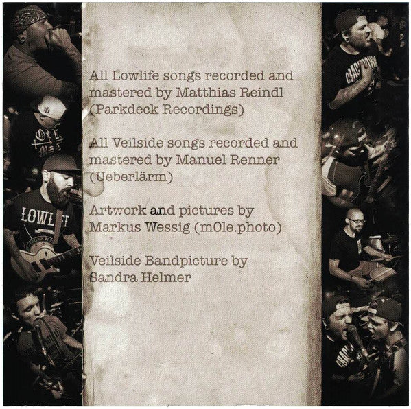 Veilside (2) / Lowlife (19) : Brothers Till We Die / Crime City Connection (CD, EP)