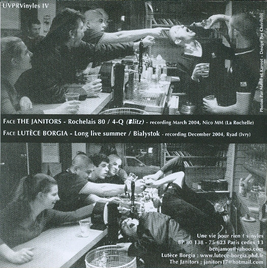 Lutèce Borgia* & The Janitors : Looting The Pubs... (7", EP)