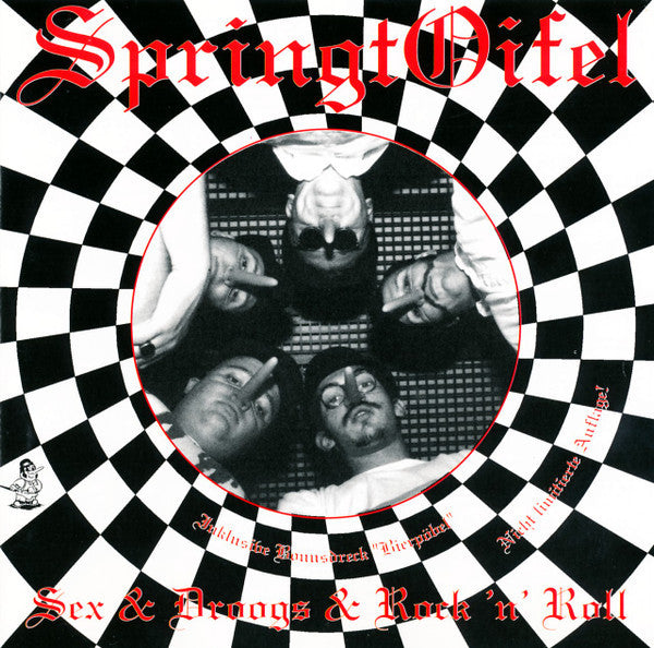 Springtoifel : Sex & Droogs & Rock 'n' Roll (CD, Album, RP)
