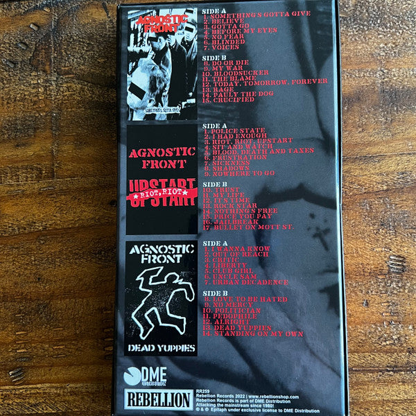 Agnostic Front : The Epitaph Years (Box, Comp, Dlx, Ltd + Cass, Album, Mono, RE, Gre +)