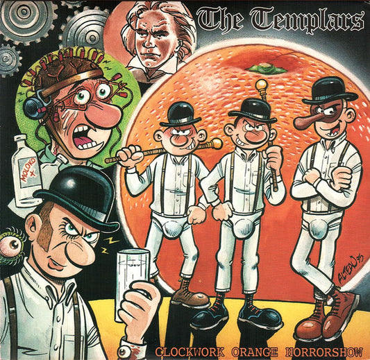 The Templars : Clockwork Orange Horror Show (2x7", EP, Gat)