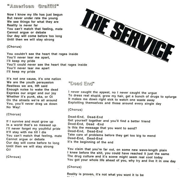 The Service (3) : American Graffiti (7")