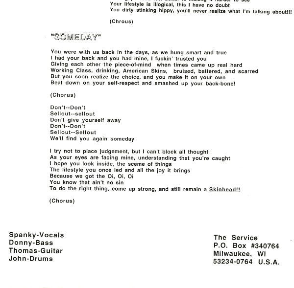 The Service (3) : American Graffiti (7")