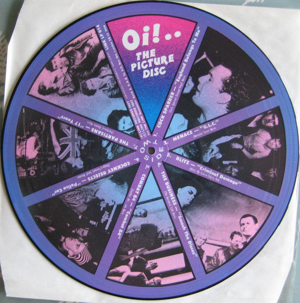 Various : Oi!.. The Picture Disc (LP, Comp, Pic)