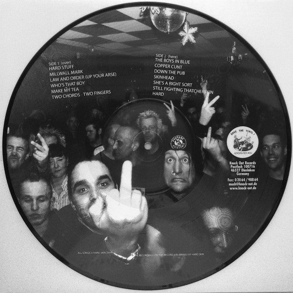 Hard Skin (2) : Same Meat Different Gravy (LP, Album, Pic)