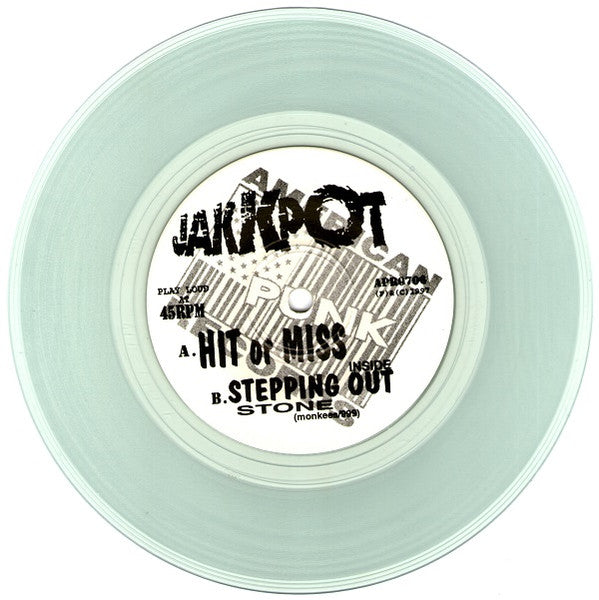 Jakkpot : Hit Or Miss (7", Single, Cle)