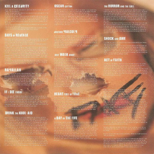 Ramallah : Kill A Celebrity (LP, Album, Ltd, Blu)