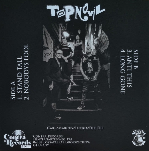 Topnovil : Stand Tall (7", EP, Ltd)