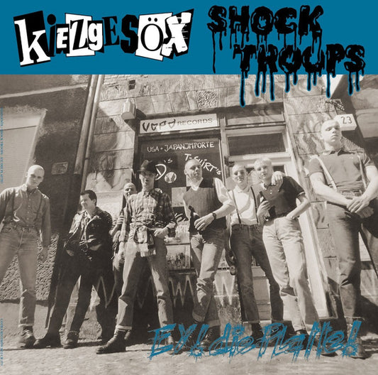 Kiezgesöx / Shock Troops (2) : Ey! Die Platte!  (LP, Album, Ltd, RE)