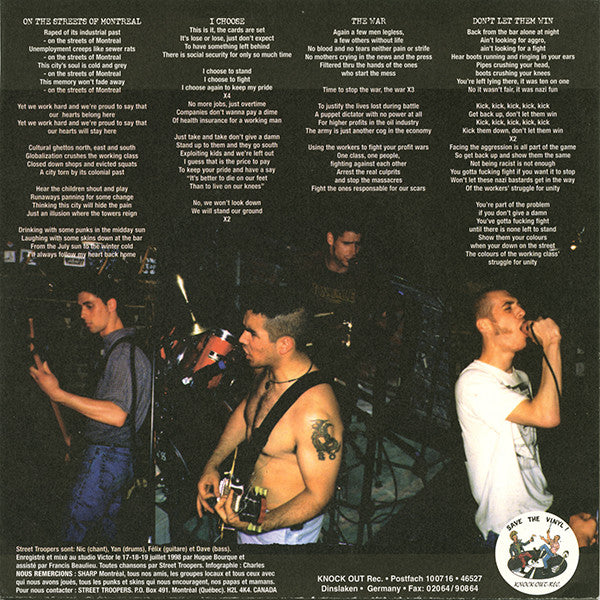 Street Troopers : Montreal (7", EP)