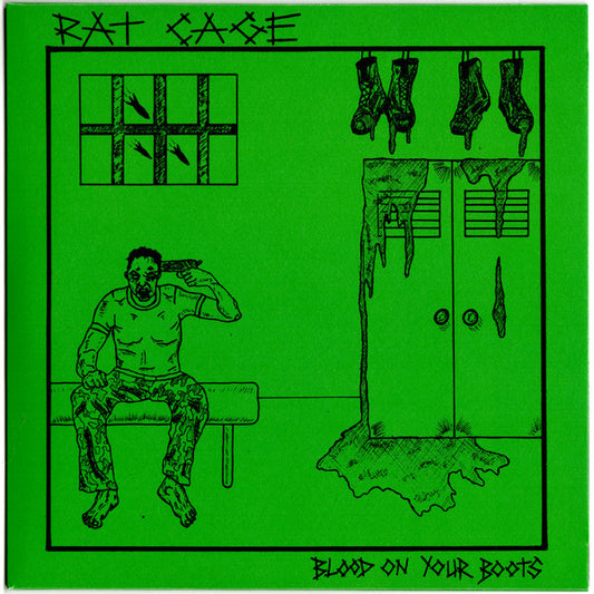 Rat Cage : Blood On Your Boots (7", EP, RP, Gre)