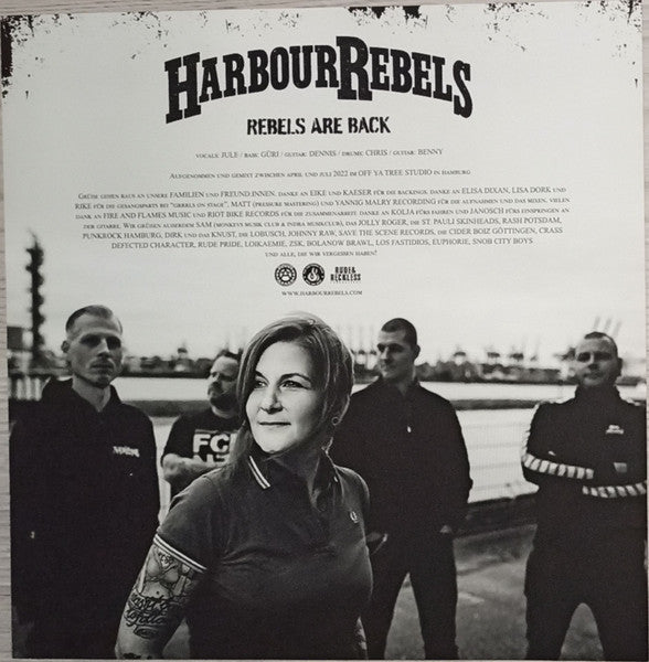 Harbour Rebels : Rebels Are Back (12", Album + File, MP3)