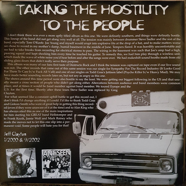 Antiseen : Southern Hostility (LP, Album, RE, RM, Blu)