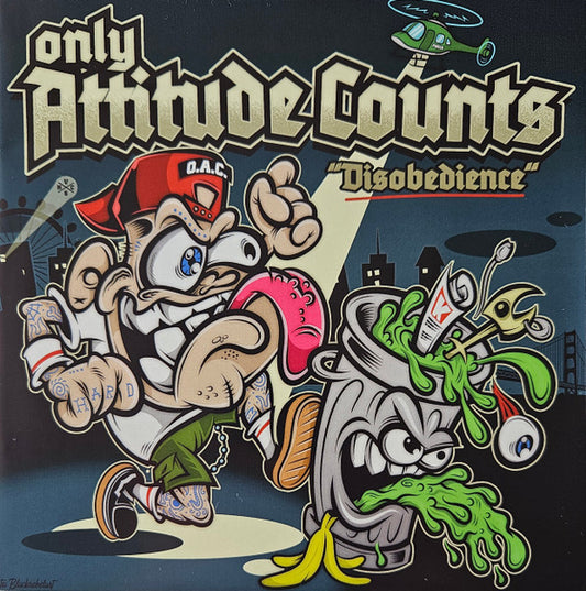 Only Attitude Counts : Disobedience (7", EP, Num)