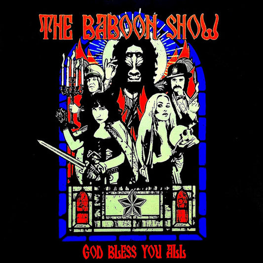 The Baboon Show : God Bless You All (LP, Album)