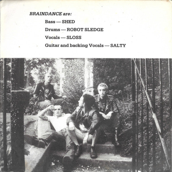 Braindance : Streets Of Violence EP (7", EP, W/Lbl)